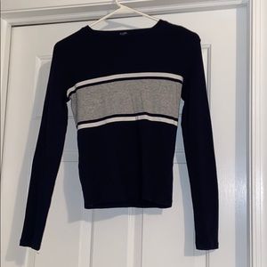 Brandy Melville Navy Blue Top